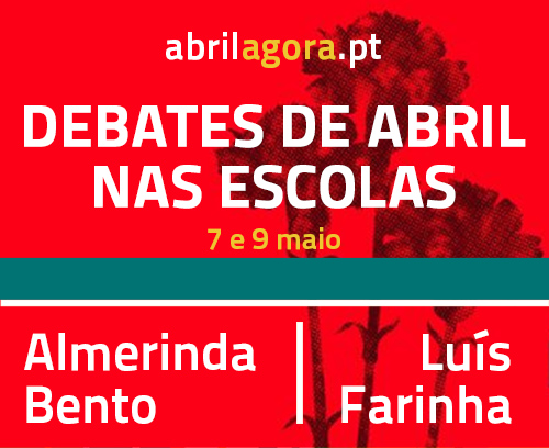 debates de abril nas escolas
