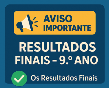 Aviso resultados 9ºano 25