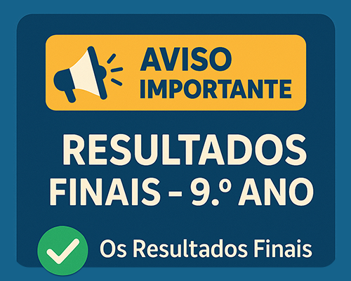 Aviso resultados 9ºano 25